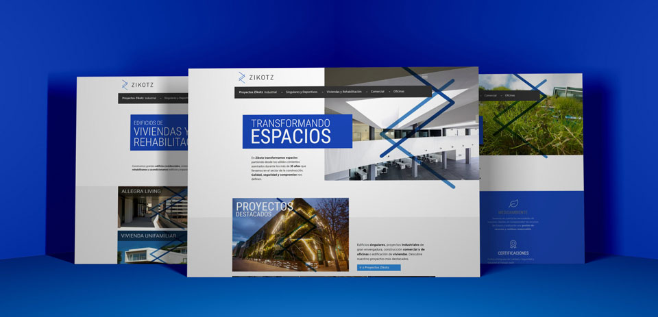 Imágenes del rebranding de Zikotz