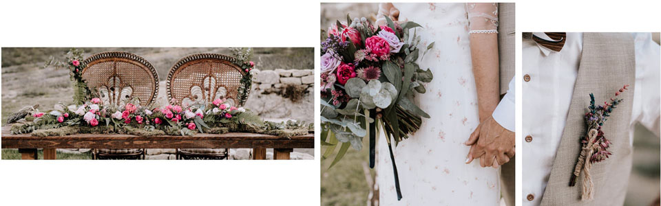 Imágenes de la página web de Goya Floristas