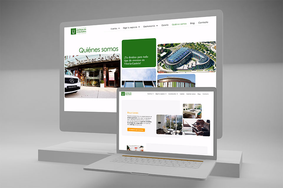 Imágenes de la página web de los eventos de Jardines de Uleta