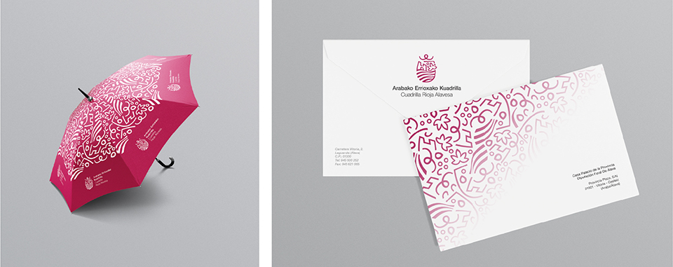 Imágenes de la nueva marca de la Cuadrilla de Rioja Alavesa