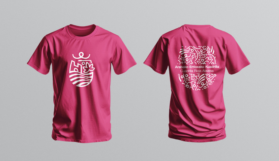 Imágenes de la nueva marca de la Cuadrilla de Rioja Alavesa