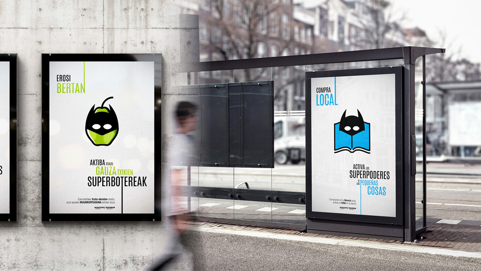 Imágenes de la campaña de comunicación Los Superpoderes de las Pequeñas Cosas