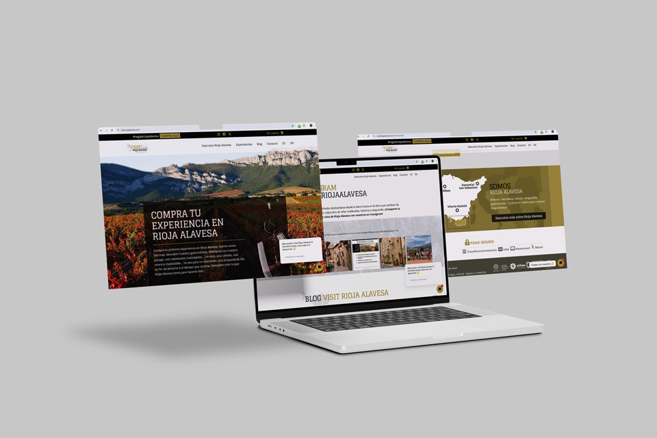 Imagen de la página web de Visit Rioja Alavesa